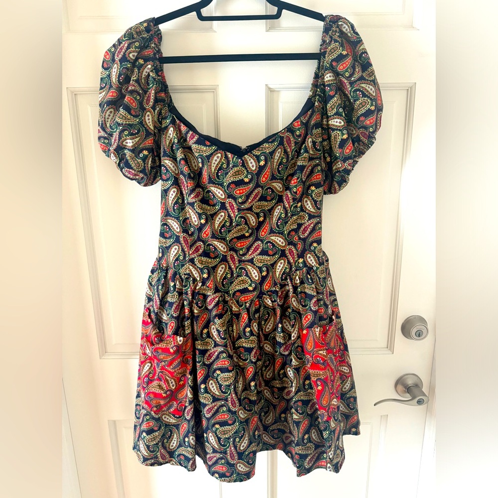 Fashion Brand Company Virgin Mini Paisley Dress